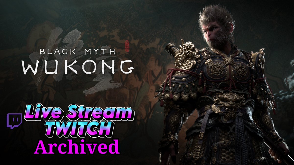 rollingnachos40's tweet photo. Black myth Wukong Live stream archived recording. ⬇

No commentary until chat started to blow up at serpent guards part then i went silent after

was up until 2 am streaming this masterpiece of a game
#Live #Stream #livestream #Gameplay #game #twitch

https://t.co/8JmN1mv4fM https://t.co/OtC9rK2tFV