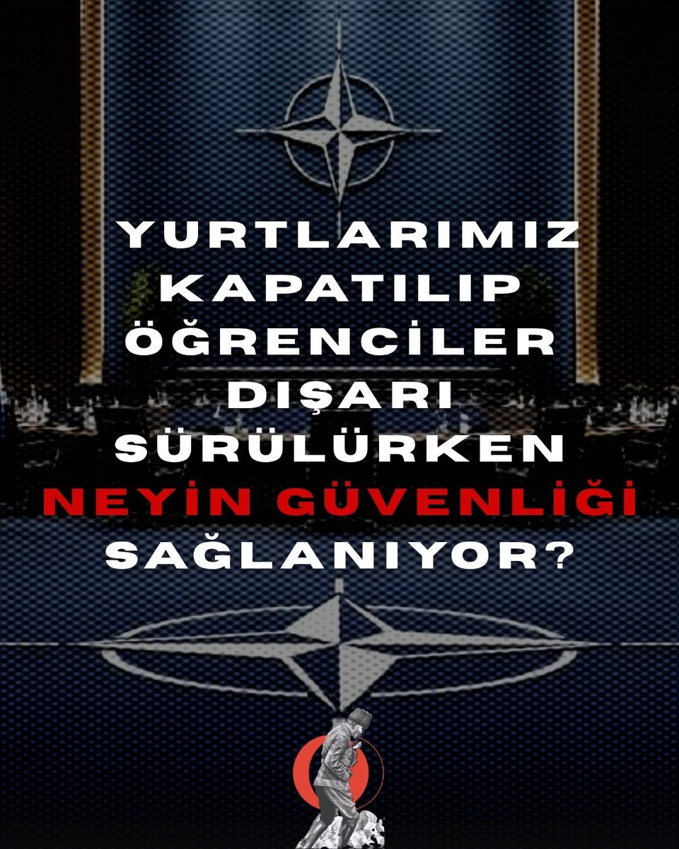 odtu_adt's tweet photo. Getirilen sınırlandırmalar ile günlük hayatı sabote eden, yurttaşları emperyalistler karşısında boyun eğdirmeye alışmış zihniyet; karşısında her zaman Kemalist Türk gençliğini bulacaktır!
Yurtta Sulh Cihanda Sulh!

#ODTÜ #Kemalizm https://t.co/5UuaQ3iAuD