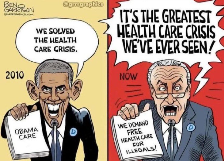 DonDiaz08's tweet photo. Says congenital pathological liar & disinformationist #LameDuckChuck!! Whose own Dem Communist Party Wants Him GONE!! (Notice all Dems are posting the same lie today as per their Soros-Globalist Marching Orders) 

#CoverupChuck thinks Americans have forgotten that ONLY DEMOCRATS passed their EPIC FAIL Obamacare ACA that’s such a Dem-Conjured POS that it can’t survive without $65 BILLION IN ANNUAL TAXPAYER BAILOUTS YET ONLY COVERS A PALTRY 7% OF AMERICANS!! 

Spare us your endless lies & disinformation #UkraineCoverUpChuck!! You & your obsolete failed cabal’s time had passed!! We The People The Majority Will Crush You Again In November & In Every Election From Now On!! #NeverAgainDemDisinformation !! “No Joke!”