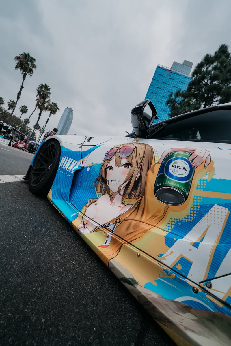 SenpaiSquadNet's tweet photo. Senpai Squad NIKKE Itasha at Anime Expo 🏁 @AnimeExpo https://t.co/x80hWZ7QLl