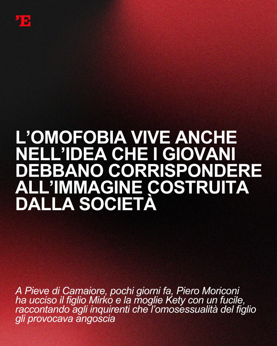 espressonline's tweet photo. Mirko Moriconi all’anagrafe, Michelangelo Andreoni per scelta. Aveva scelto per sé il nome del più grande scultore e pittore del Rinascimento e il cognome della madre, Kety Andreoni. 

L’opinione di Francesca Barra è sul nuovo numero de L’Espresso https://t.co/VgDzOAFjM4