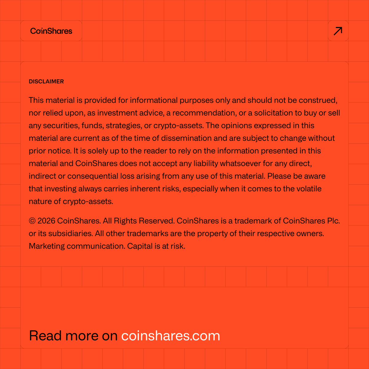 CoinShares tweet media