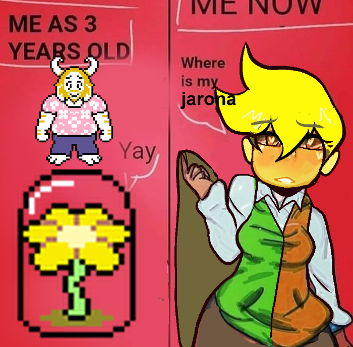 boog_how's tweet photo. where is my jarona #deltarune #flowery https://t.co/HIfYIKZ2mv