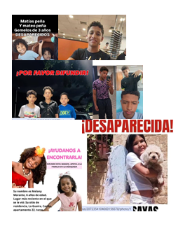 itriago_camejo's tweet photo. TODOS ESTOS NIÑOS ESTÁN DESAPARECIDOS, INCLUSO TRES DE ELLOS VINIERON CAMINANDO DESDE LA GUAIRA. POR FAVOR SUS PADRES PIDEN INFORMACIÓN... https://t.co/c5CjDLxXW7