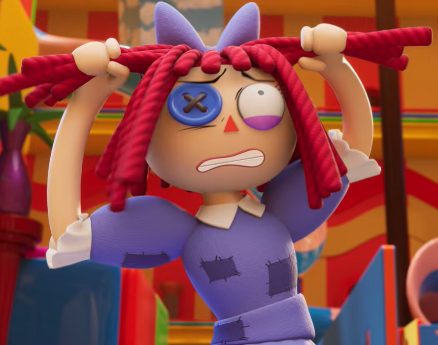 Pomnifydigital's tweet photo. Pomni: "So, you're saying Jax said the Nword before you did" Ragatha: "He says it all the time. He calls me nigga, he calls Gangle nigga, he calls himself nigga. Nigga this, nigga that, nigga pls, nigga check that hoe. My inner voice didn't talk like that before he got here!" https://t.co/KLJ8FWoqpY
