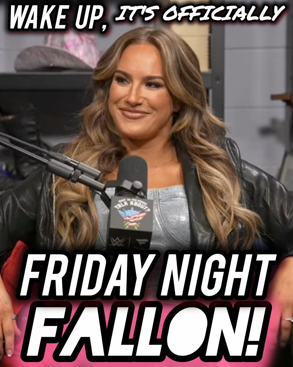 LaniEra23's tweet photo. Wake Up, @FallonHenleyWWE 
It's Friday Night FALLON! 🤠💯✨
#Smackdown https://t.co/nY5db95jQM