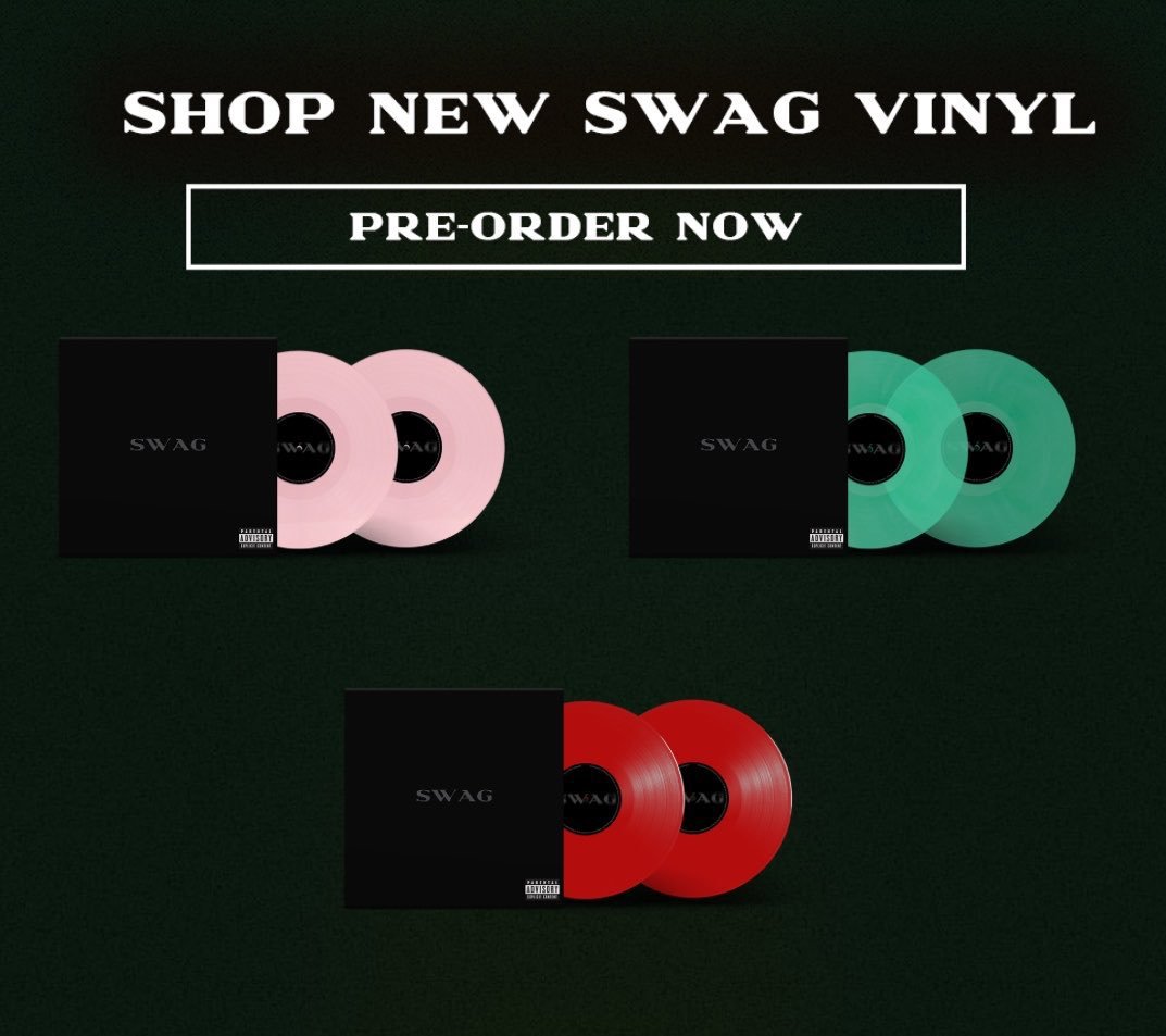 ibeliebersmx's tweet photo. 🚨| NUEVOS VINILOS: Se acaban de agregar 3 nuevas variantes exclusivas de vinilos Edición Limitada de SWAG a la tienda oficial de Justin. 

🔗 https://t.co/zVNiUfTeMl https://t.co/LsNYlEdD46