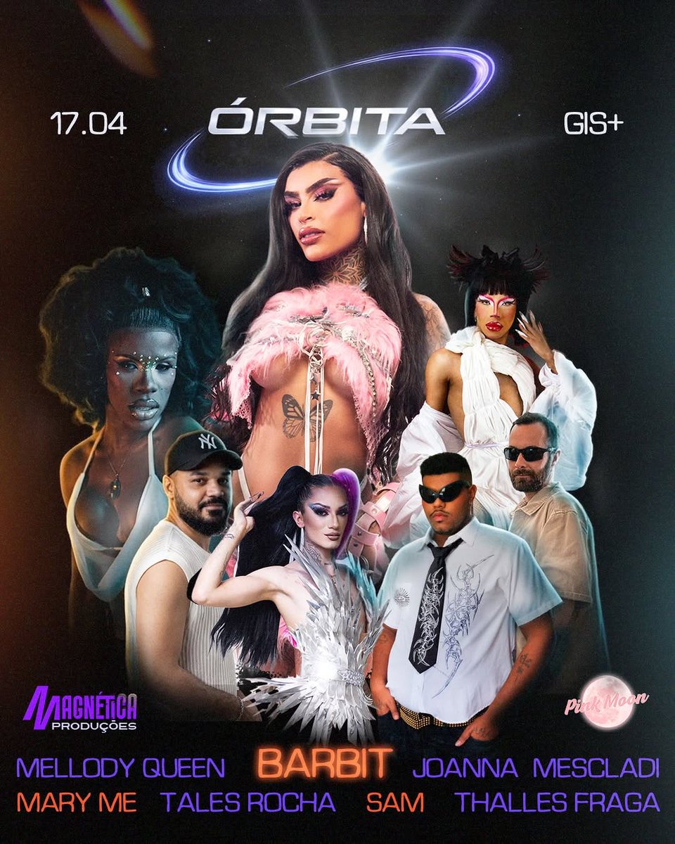 abarbitqvtt's tweet photo. ÓRBITA convida: BARBIT 🚀🧲

"Eai travesti! Barbit do Brasil acaba de entrar nessa ÓRBITA, e vai ter travesti sim!"

Uma noite fora da atmosfera com DJ set + performance de  e uma line que vai te manter na frequência certa:

🎧
🎧
🎧
🎧
🎧

✨ Performance de... https://t.co/3Y38wmQmJD