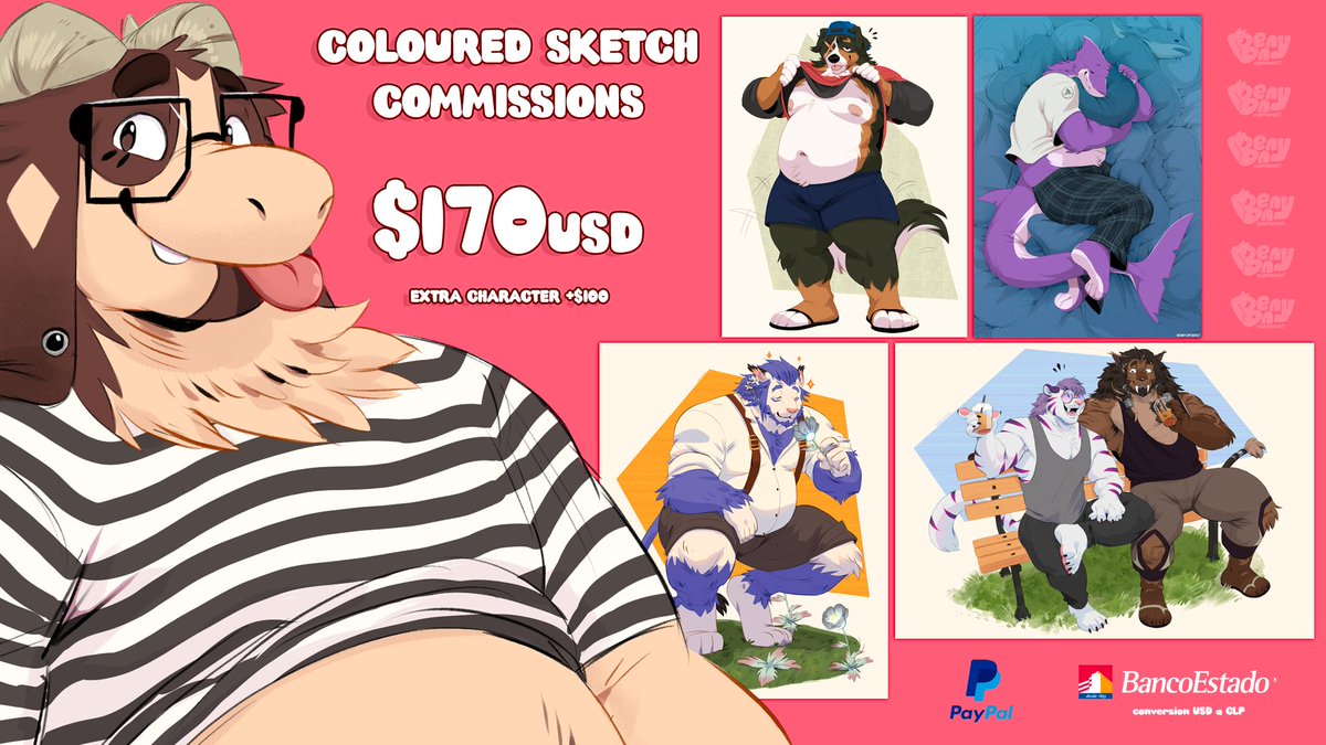 BennyCartoonist's tweet photo. HEYOO!! MORNING!!  C0MM1SS10N2 OPEN AGAIN!! 
5 slots!  

if you are interested, please fill the form BELOW!  

SHARES ARE APPRECIATED!! THANKIES!!💖✨ https://t.co/aNviUfTMwo