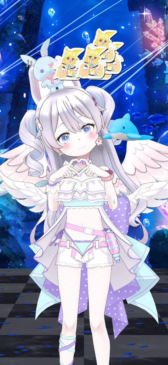 ココ・ミルキーホワイト🧸🐰🤍＠うさぎカフェ🥇7月1日〜コラボ