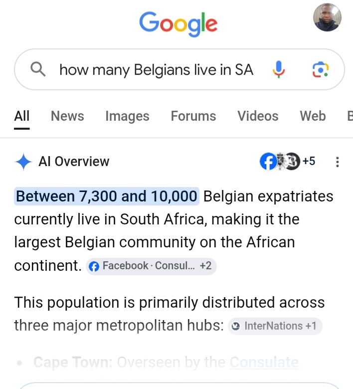P_Jonjo's tweet photo. @NatOwusu1 @joicehawkings 😢 😂 because double the number of Belgians live in SA https://t.co/isJmKxHuZd