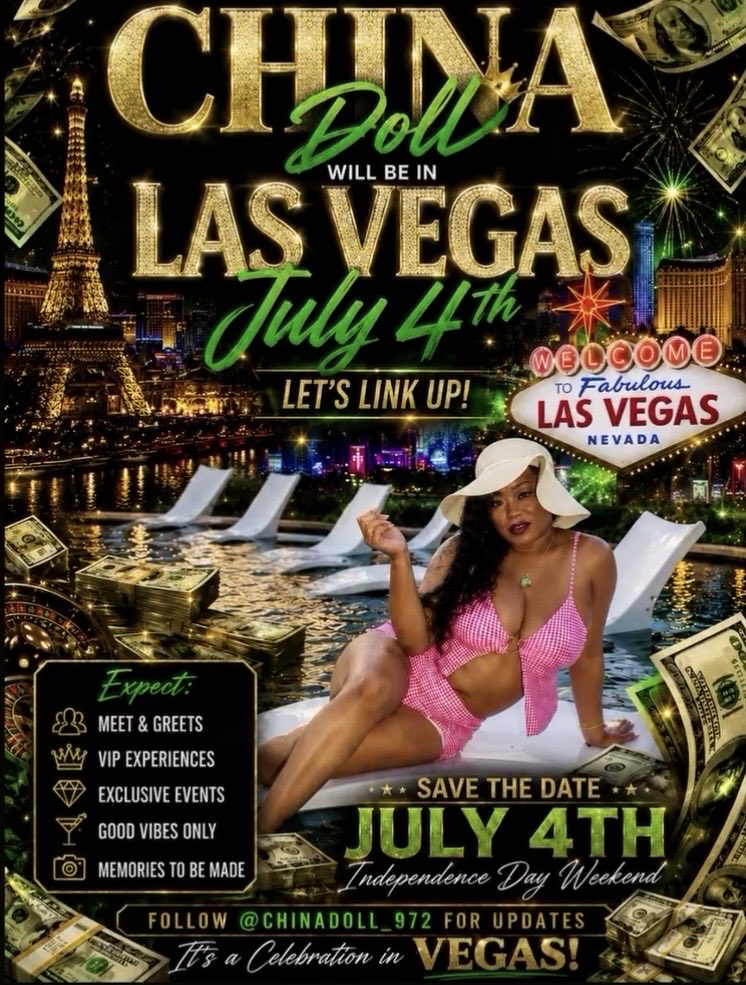 pimptressbubble's tweet photo. 📍 Headed to Vegas this weekend? Tap in with @chinadoll_972 and don’t miss your chance to connect! 💕✨

🇺🇸 July 4th • Las Vegas

Follow @chinadoll_972 for updates and event details. 💖

#pinklinknetwork #lasvegas #networking https://t.co/7NezgotYsq