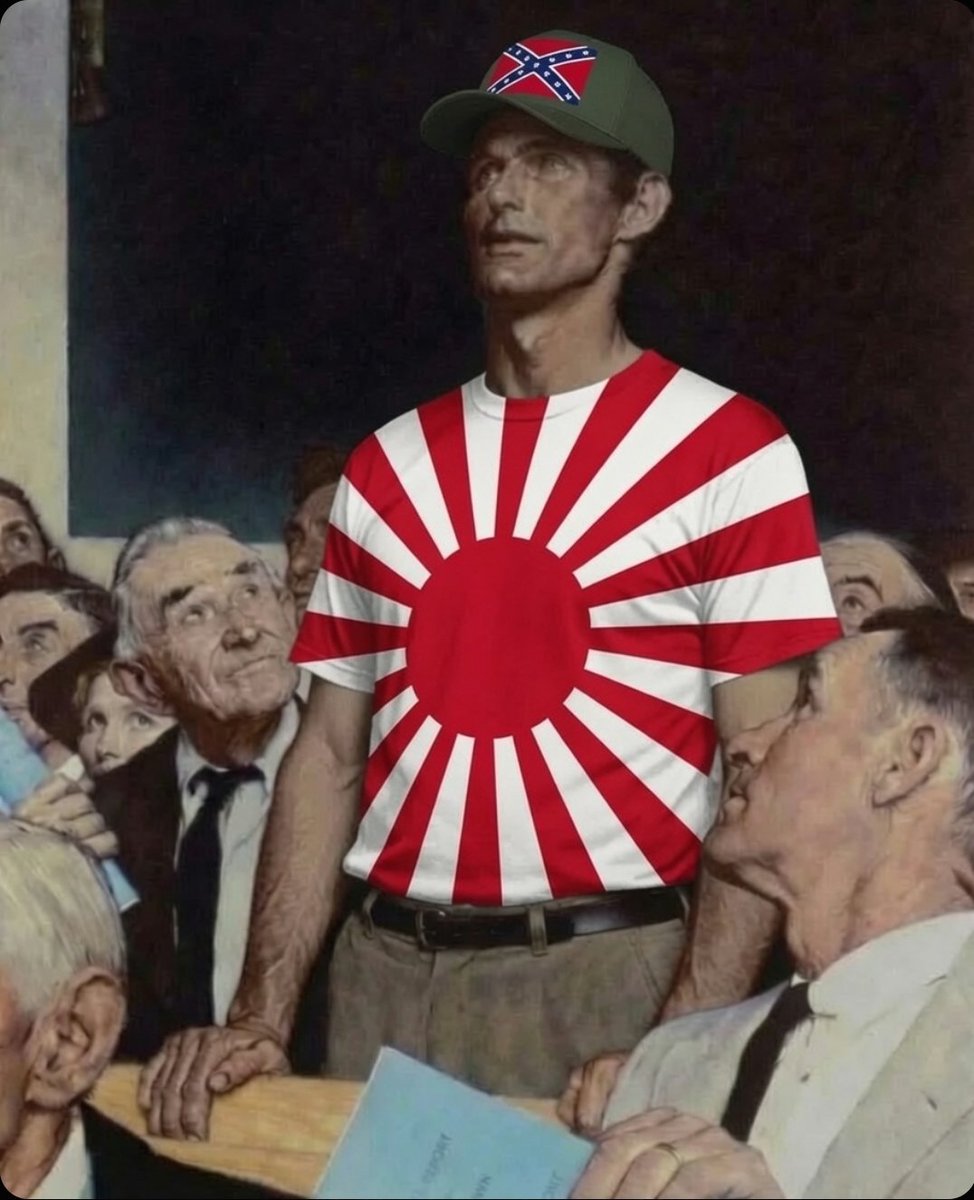 OldUSenjoyer's tweet photo. Sometimes a White man has to get a little oriental. https://t.co/Hc9FdEXrDk