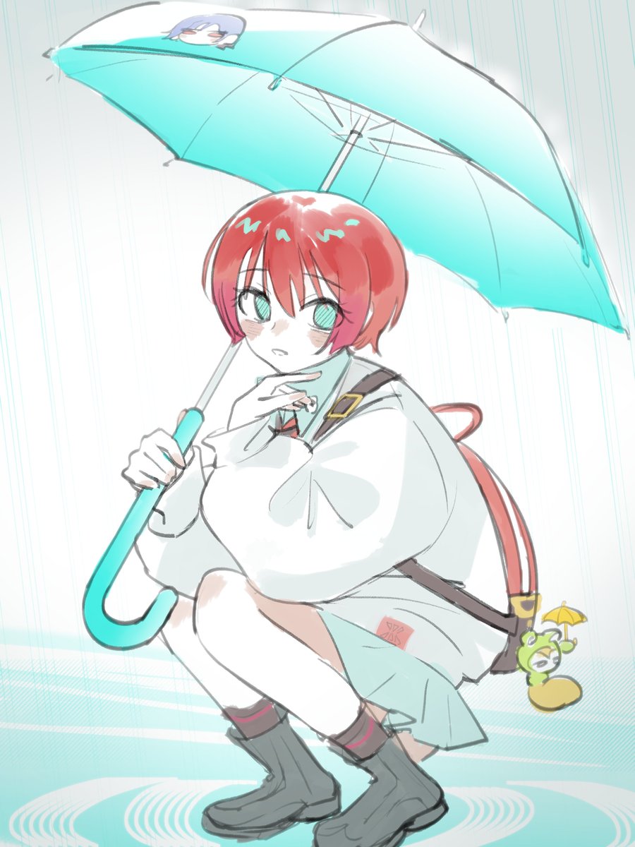Zanah68's tweet photo. My keychains always get wet when it rains
#GQuuuuuuX #ジークアクス #マチュ https://t.co/1BakcjsWcS