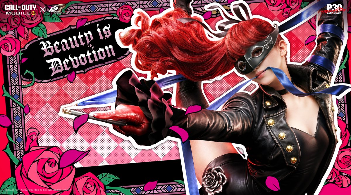 PlayCODMobile's tweet photo. Grace meets precision 🗡️ 

Pick up Urban Tracker - Violet in The Phantom Thieves of Hearts Series Armory! Live now! https://t.co/lP5z0Y5WKJ