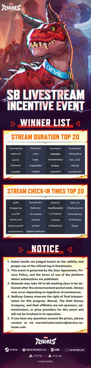 Marvel Rivals tweet media
