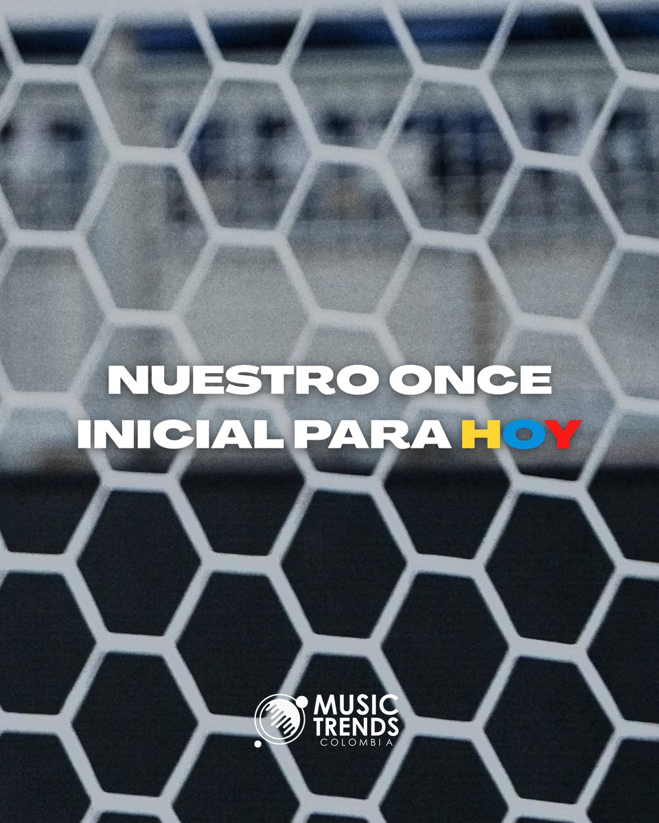 musictrendscol's tweet photo. Aquí va nuestra alineación para hoy ⚽

¿Cómo la ven? ¿A quién ponen de suplentes? 👀🇨🇴 https://t.co/92rF4ksvhI