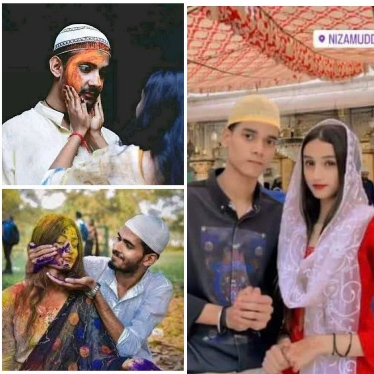 Trishulwarrior's tweet photo. Agra: Arman had friends rape the woman*

*A Hindu woman from Agra was introduced to Arman, a resident of Firozabad, by her Mu$lim friend. 

When the woman's mother learned of this, she tried to reason with her daughter. 

Angered by her mother's reprimand, the woman left home. Arman married her and, posing as a Hindu, began living with her in a rented house.

 Some time later, Arman's friends also started raping her. She was beaten whenever she resisted. 

A complaint regarding the matter was lodged with the police on Wednesday (May 10, 2023).*
