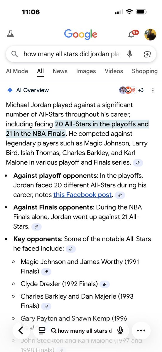 Vari2200's tweet photo. @BBallNowandThen LeBron has faced more Allstars than anyone who played in 80’s and 90’s. https://t.co/TfQKhqTk9o