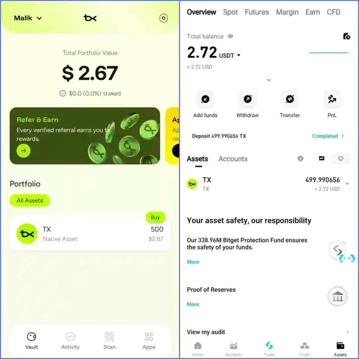 Sullency_0's tweet photo. Update — Free $2.7 (You Can sell Instantly): $TR Wallet sabuwar Wallet ce da suke raba Native Token Airdrop ɗinsu.

Register here: https://t.co/qHJwaze8Nw

Referral Code:
SK0pFMv8dLQ4q44c6DcLCezEO172 https://t.co/SMIv6ZrNO9