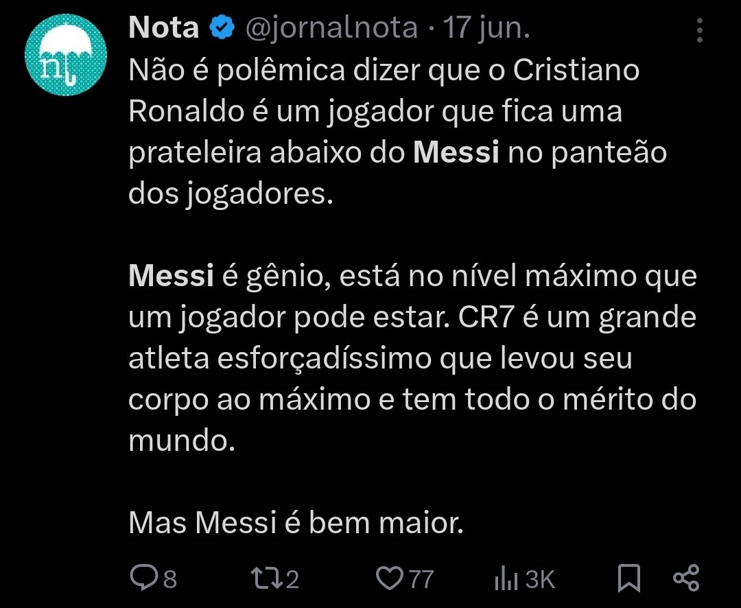 monsterundmybed's tweet photo. @jornalnota Acho q as imagens falam por si só... sua opinião eh totalmente subjetiva. Ela vem de um desprezo a um jogador, não adianta falar sobre imparcialidade se voce eh nitidamente defensor do outro lado. Na próxima apaga os Twittes pelo menos! https://t.co/XR5nNOEK1Y