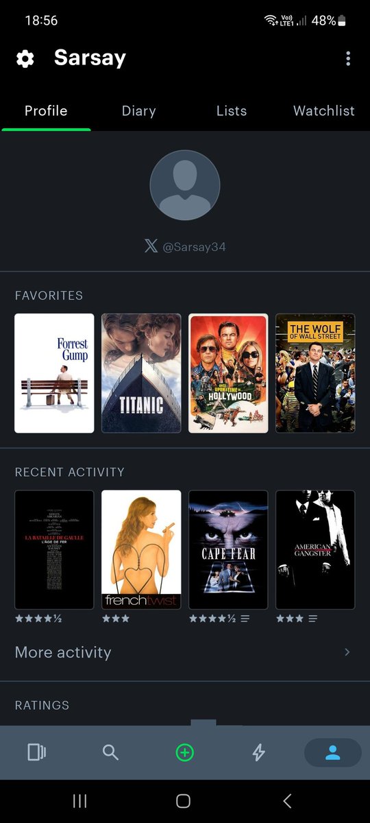 Sarsay34's tweet photo. @YCNEMON En 3 ans et demi j'ai vu quasi 600 films et pourtant... https://t.co/A3N06QThyS