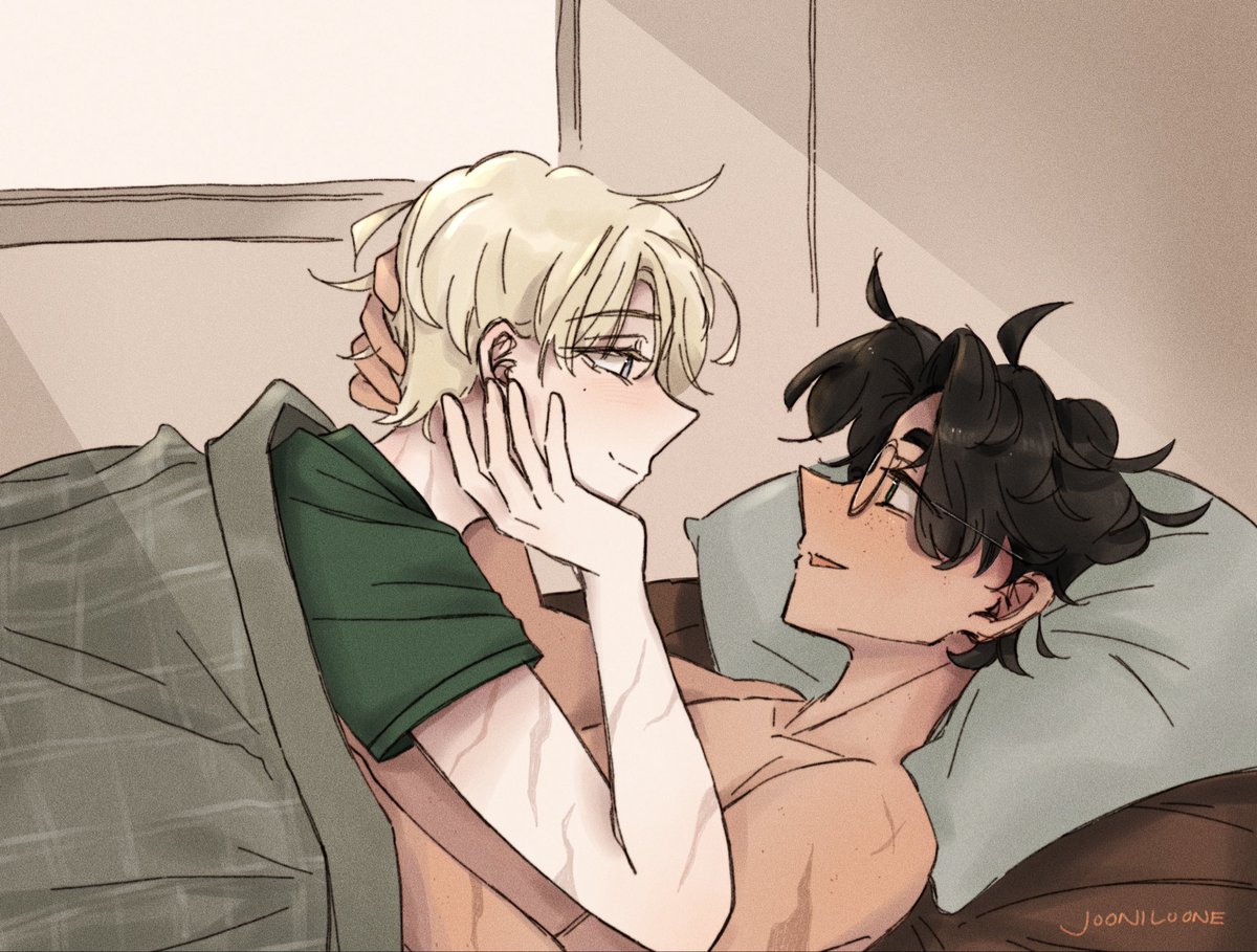 jooniloone's tweet photo. you make waking up one of the best parts of my day #drarry #harrypotter #dracomalfoy https://t.co/lGmOUwHMUg