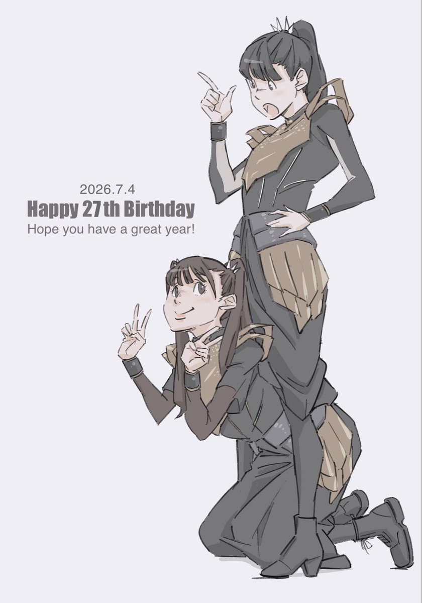 aquaticmetal's tweet photo. Happy Birthday！🎂🎉
MOAMETAL✨
#MOAMETAL生誕祭2026
#babymetal_fanart https://t.co/APqaPtcwwi
