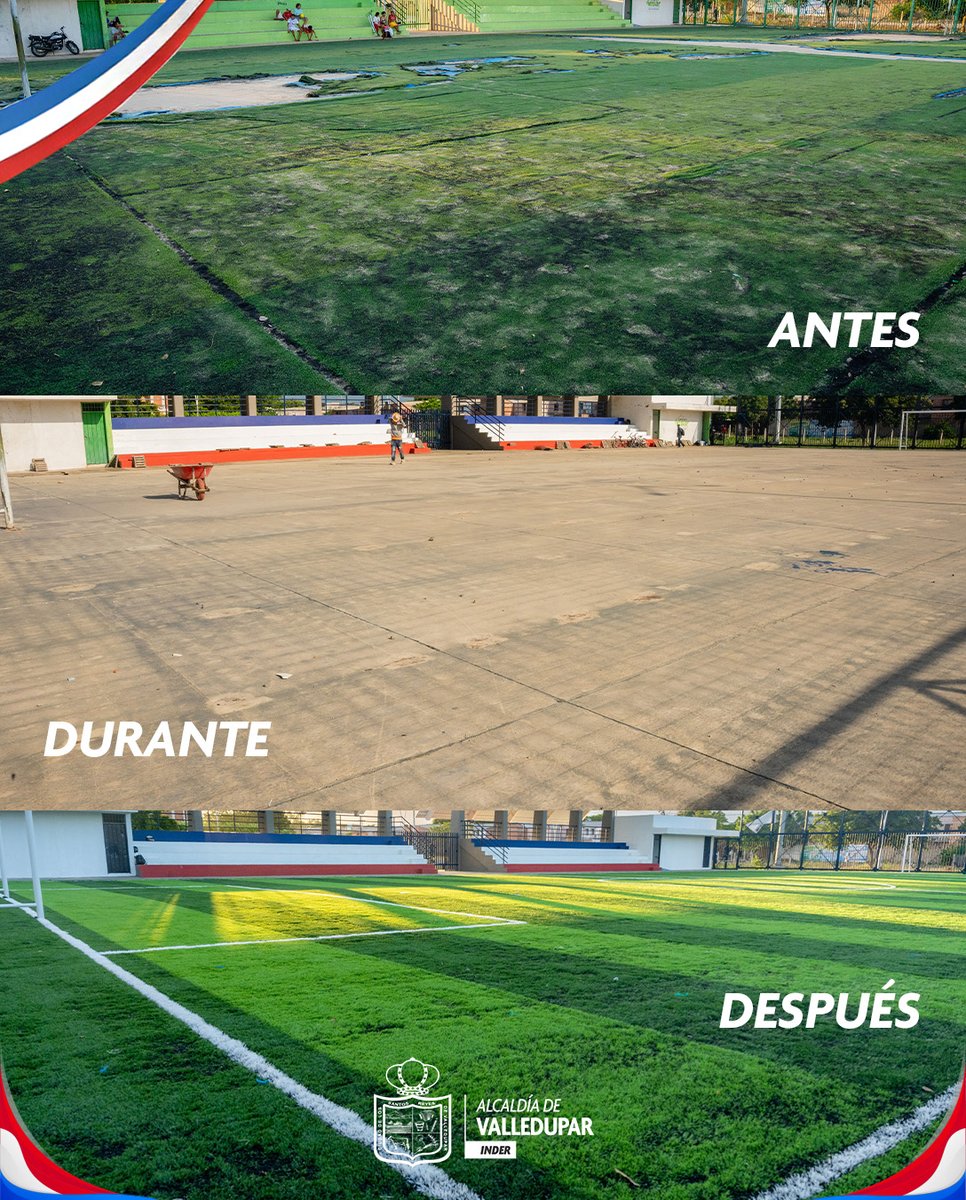 ErnestoOrozcoD's tweet photo. Así es que estamos arreglando a Valledupar, llevando bienestar y retornándoles espacios a los niños de nuestros barrios vulnerables. 
Miren cómo encontramos el parque Mareigua-El Páramo, destinamos los recursos y cambiamos todo lo deteriorado. https://t.co/oRCtGW1QnL
