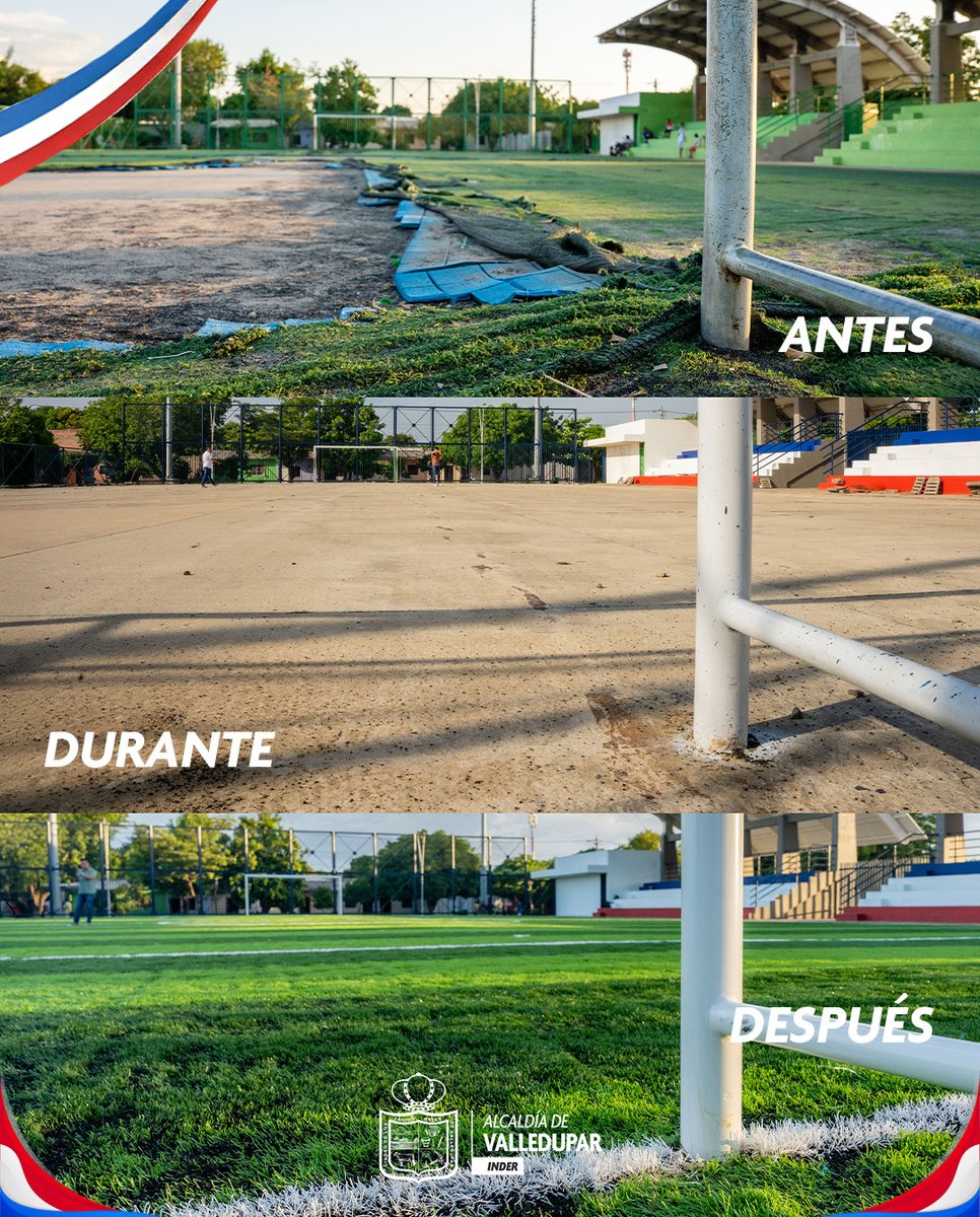ErnestoOrozcoD's tweet photo. Así es que estamos arreglando a Valledupar, llevando bienestar y retornándoles espacios a los niños de nuestros barrios vulnerables. 
Miren cómo encontramos el parque Mareigua-El Páramo, destinamos los recursos y cambiamos todo lo deteriorado. https://t.co/oRCtGW1QnL
