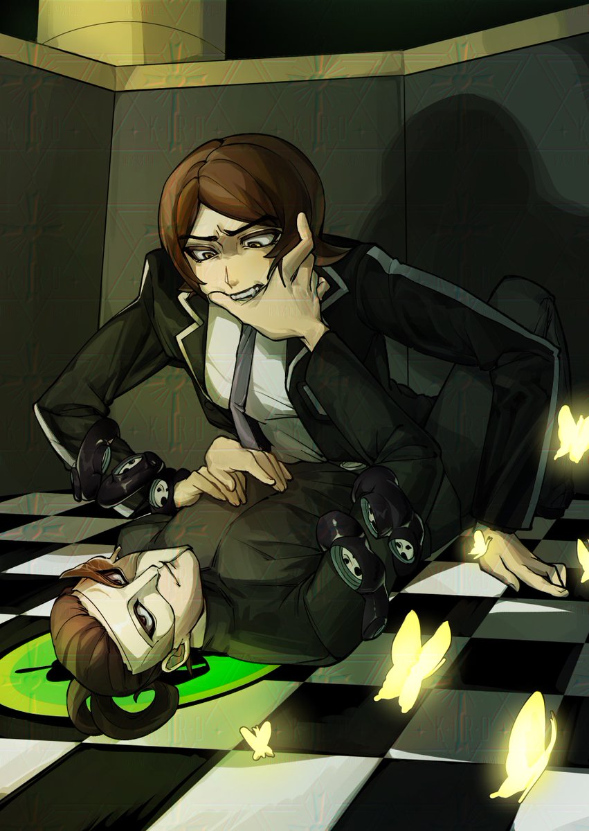 KiroesWarling's tweet photo. 看来某只章鱼打架输掉了
合志解禁稿件，请不要使用
#persona2 #ペルソナ2
#フィレニャル
#philemon #フィレモン
#Nyarlathotep #ニャルラトホテプ https://t.co/xiL3zCn3lK