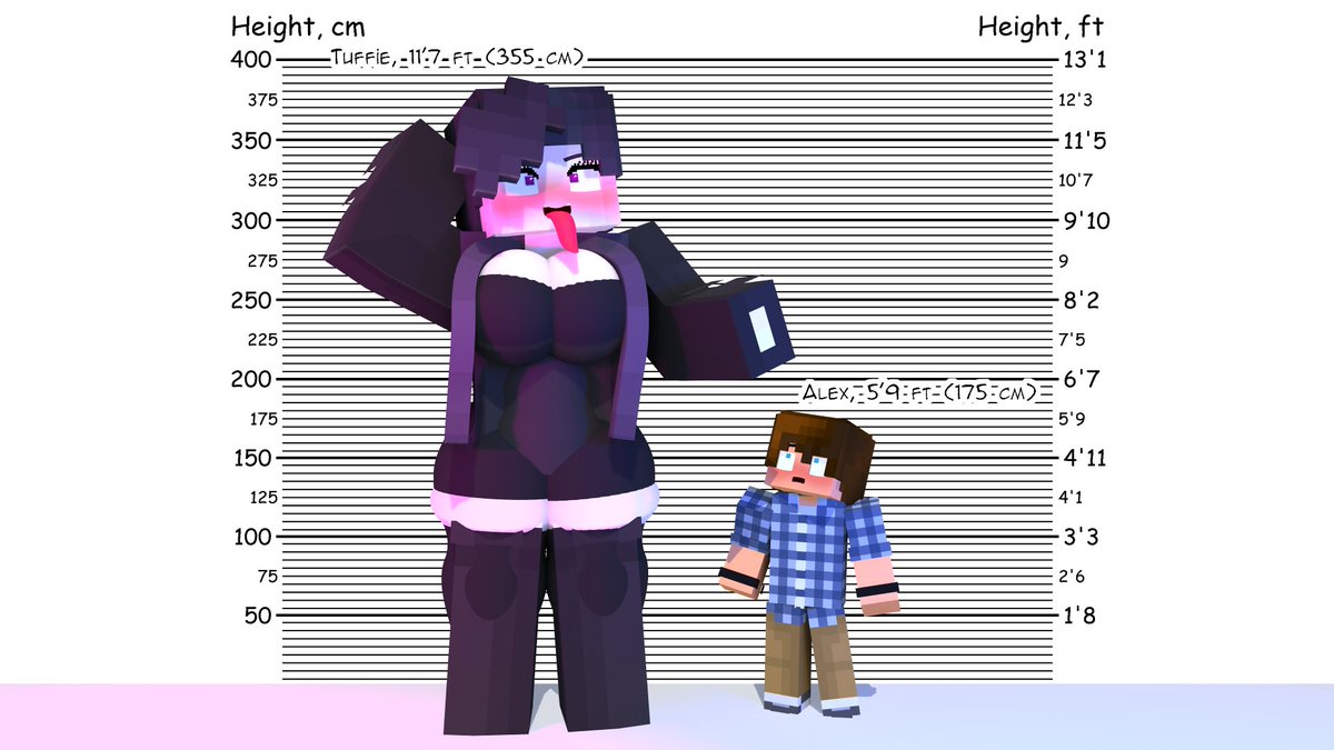 Razor_wqll's tweet photo. New episode of Endergirl' growing adventure is already published! She can't stop growing...

https://t.co/IoIQcoMsjQ https://t.co/2Dxjy8ZMjF