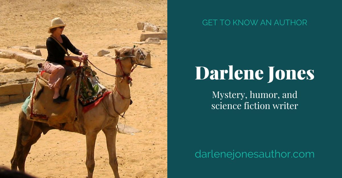 FussyLibrarian's tweet photo. It's not every day that an author's about-me page includes a photograph of him or her on a camel. But Darlene Jones (@darlenejones47) has plenty of experience with bucking expectations. https://t.co/4icG1DpPGW #authorQA #scifi #selfpub #indiepub #selfpublishing #indiepublishing https://t.co/kYTQ0UXIcp