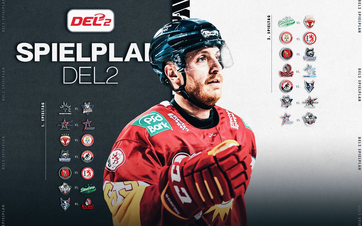 Eisblog_'s tweet photo. Der DEL2-Spielplan ist da! 🤩

"Die Deutsche Eishockey Liga 2 (DEL2) gibt ihren Spielplan für die Saison 2026/2027 bekannt. Die Hauptrunde beginnt am Freitag, 18. September 2026 und endet am Sonntag, 7. März 2027. Insgesamt stehen für jedes Team wieder 52 Hauptrundenspiele auf dem Plan.“

Hier geht es zum kompletten Spielplan:
👉🏻  https://t.co/SbalAn2Yzu

#Eishockey 🧊
-
📸 City-Press