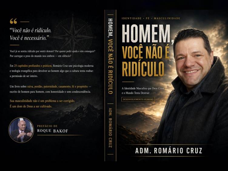 RomarioCruzAdm's tweet photo. HOMEM, VOCÊ NÃO É RIDÍCULO: A Identidade Masculina que Deus Criou e o Mundo Tenta Destruir (Portuguese Edition) https://t.co/jiHqQtXcC3 #Amazon via @Amazon https://t.co/fx6WIxjeAF