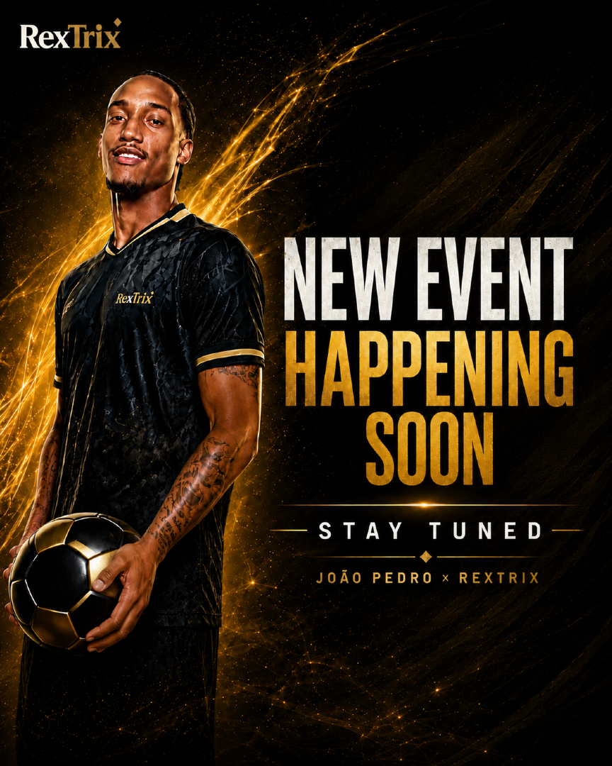 RextrixAI's tweet photo. Something big is coming to RexTrix. ⚽✨

A new event is happening soon — and you won’t want to miss it.

Download RexTrix now and stay tuned for all upcoming updates:
https://t.co/08wvHT5ZGq

#RexTrix #JoãoPedro #Football #WorldCup #Giveaway #AIGames #AIEntertainment #StayTuned https://t.co/0as30UK9Rn