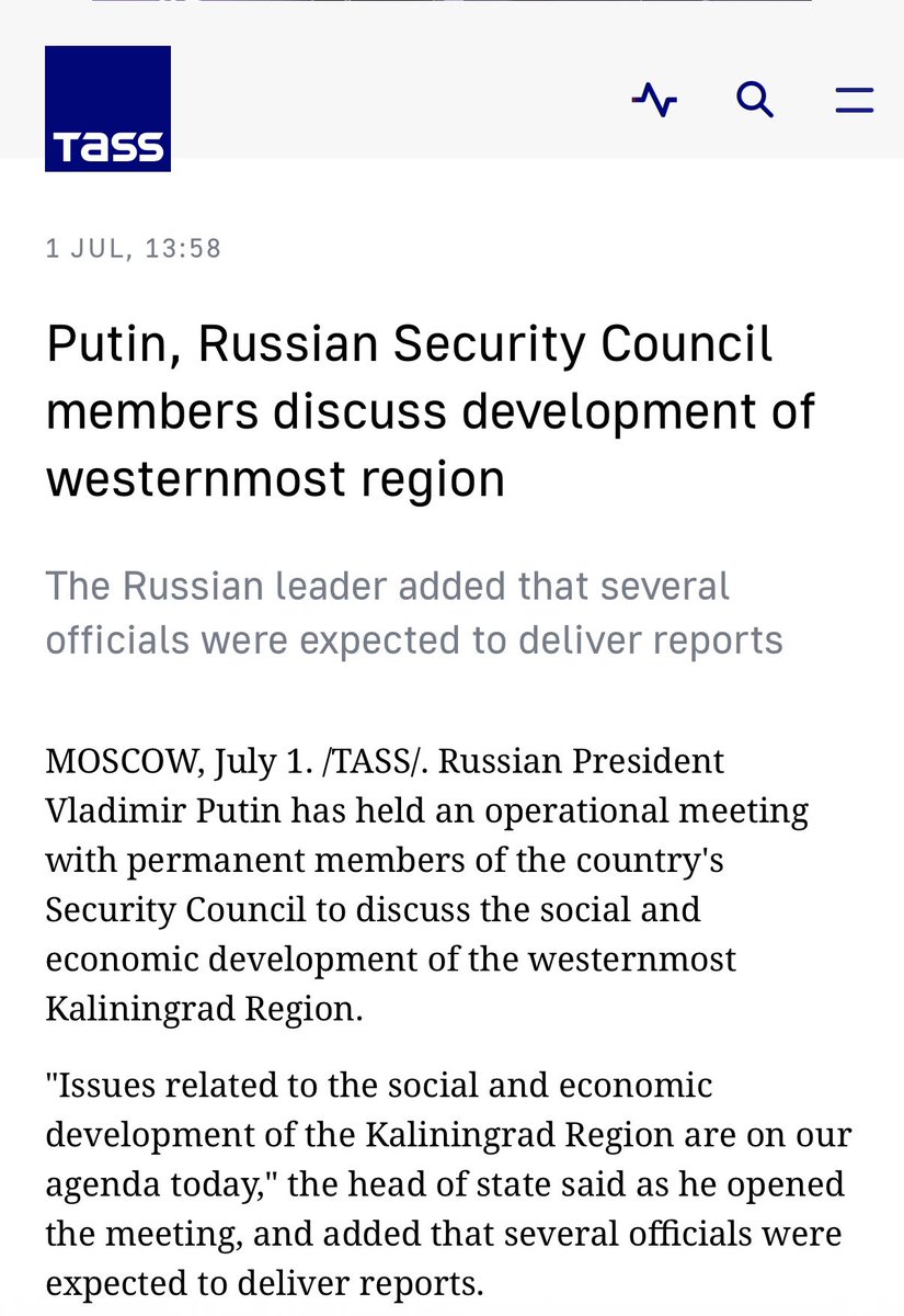 katha1502's tweet photo. 🚨 ALARMZEICHEN KALININGRAD: PUTIN MACHT DIE NATO-EXKLAVE ZUR CHEFSACHE

Putin hat den russischen Sicherheitsrat zu Kaliningrad/Königsberg einbestellt. Offiziell ging es natürlich nicht um Krieg.
Es ging um Versorgung. Fähren. Treibstoff. Flugtickets. Wirtschaft. Soziales.

Also genau das, worüber man spricht, wenn man eine Exklave krisenfest machen will.

Kaliningrad ist nicht irgendeine russische Provinz.

Kaliningrad ist Russlands hochmilitarisierter Vorposten mitten in Europa, eingeklemmt zwischen Polen, Litauen und der Ostsee. Ein strategischer Stachel in der NATO-Flanke.

Und genau diese Region rückt jetzt sichtbar in den Mittelpunkt der Kreml-Planung. Das ist kein Zufall.

Russland testet seit Monaten Europas Nerven:
Drohnen über NATO-Gebiet.
Cyberangriffe.
Sabotage in der Ostsee.
Provokationen gegen Polen.
Propaganda gegen das Baltikum.
Militärische Drohkulissen an den Grenzen.

Und Kaliningrad ist für all das ein Schlüsselraum.

Von dort aus kann Russland Druck auf Polen und Litauen ausüben.
Von dort aus kann Moskau die Ostsee destabilisieren.
Von dort aus kann der Kreml jederzeit das Märchen einer angeblichen „Blockade“ oder „Bedrohung“ durch die NATO erzählen.

Genau dieses Drehbuch kennen wir.

Erst konstruiert Russland eine Bedrohung.
Dann erklärt Russland sich zum Opfer.
Dann folgen „Schutzmaßnahmen“.
Und am Ende heißt es: Der Westen habe Russland gezwungen.

Nein, das bedeutet nicht, dass morgen ein Angriff aus Kaliningrad beginnt.

Aber es bedeutet: Moskau bereitet diesen Raum politisch, logistisch und propagandistisch auf Eskalation vor.

Versorgung sichern.
NATO-Reaktionen testen.
Die eigene Bevölkerung auf Krise einstellen.
Militärische Optionen offenhalten.
Druck auf Polen und Litauen erhöhen.

Kaliningrad ist einer der gefährlichsten Reibungspunkte zwischen Russland und NATO.

Wenn Putin persönlich den Sicherheitsrat dazu einbestellt, dann ist das kein Verwaltungstermin. Dann ist das ein Warnsignal. Die eigentliche Frage lautet nicht: „Passiert da etwas?“

Die eigentliche Frage lautet:
Was bereitet Moskau gerade vor – und wie lange schaut Europa noch zu?

#Kaliningrad #Königsberg #Putin #Russland #NATO #Polen #Litauen #Ostsee #HybrideKriegsführung #Sicherheitspolitik #Europa #Ukraine