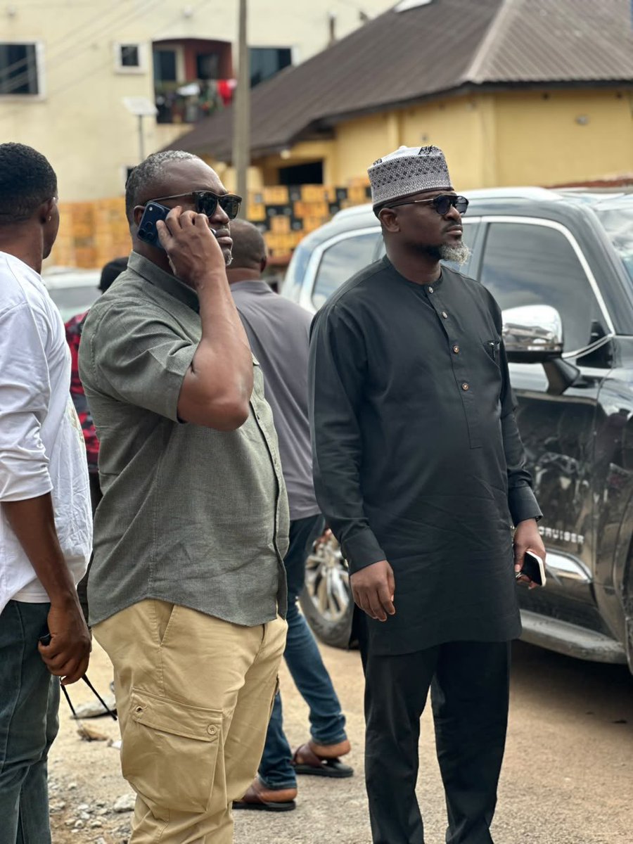 jameseku2's tweet photo. Speaker Ayambem inspects famous Sweet Mother Street, Other road constructions in Ikom

Earlier today, the Honorable Speaker of the Cross River State House of Assembly, Rt. Hon. Chief Elvert Ayambem inspected ongoing road network constructions around Ikom metropolis.

Speaker Ayambem who made a robust tour of the projects however centered interest, prioritizing the famous sweet mother street which was abandoned and left in a deplorable state for many years.

Speaker Ayambem expressed deep appreciation to Governor Bassey Otu for adhering to the yearnings of the people of Ikom over the impassible state of the famous street. He added that sweet mother street is synonymous to Ikom itself— as it serves as the nexus for economic viability of the commercial hub of Cross River central.

Speaker Ayambem however conveyed the expectations of the people-centric leader, Gov. Bassey Otu— widely known for his administrative excellence, as he urged contractors to deliver quality roads that reflects the internationality of the People First administration.

Speaker Ayambem was accompanied by the Chairman, House Committee on Public Accounts and member representing Yala 1 State Constituency, CRSHA, Hon. Brian Odey.

Friday 3rd, July 2026.