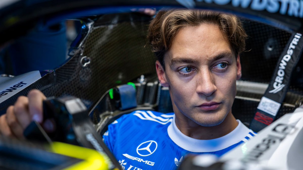 MercedesAMGPCF1's tweet photo. 🚨 George 🗣️"It's kind of a story of a year to be honest. Always on the back foot, usually come Q3, we can make a step. Today, not quite the case."

"It was very close to P3 but still very much off the pace of Lewis and Kimi. So we need to try and understand why that is, it's a bit strange."

"I think it's feeling quite good out there, to be honest. It's not feeling too bad, I think. I think we were all expecting it to feel a bit worse."

"Just in terms of driving these cars here, it actually felt quite okay and the high speed felt fast. But as I said, the relative lap time is not really there, so you need to understand tomorrow is the more important thing."