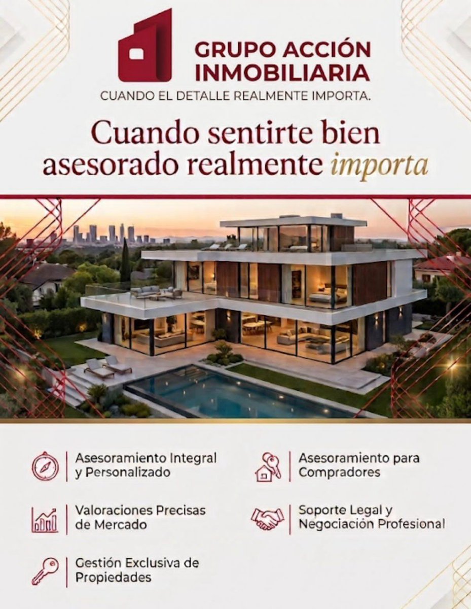 inmoaccion's tweet photo. Tu tranquilidad es nuestro mayor compromiso ❤️ 🏡 https://t.co/1jLvUw7S9I #Inmobiliaria #RealEstateBroker #PuentedeVallecas #AsesoramientoPersonalizado #Propiedades https://t.co/GI80bGX3Hi