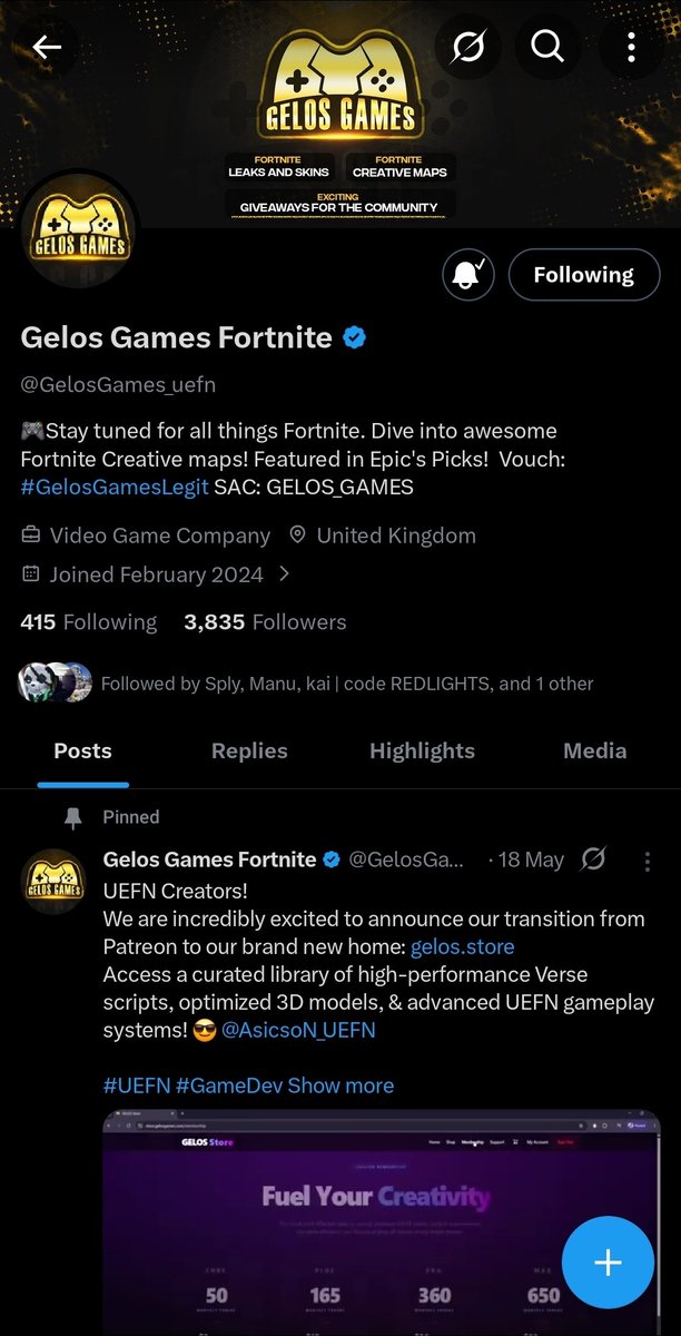 scarewtw's tweet photo. @Castgfishy @GelosGames_uefn done brother, vamos ! https://t.co/CCX465elOI
