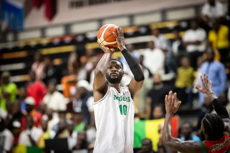 MakingOfChamps's tweet photo. Back-to-back Ws at the #FIBAWCQ for D'Tigers.

Nigeria ended Guinea's winning streak, securing an important 2nd victory at the FIBA World Cup qualifiers in Luanda.

Guinea led by 6pts after the 3rd quarter, but D'Tigers clawed their way back to win by 1pt.

Onto the next one 👏 https://t.co/REfDez5LmR