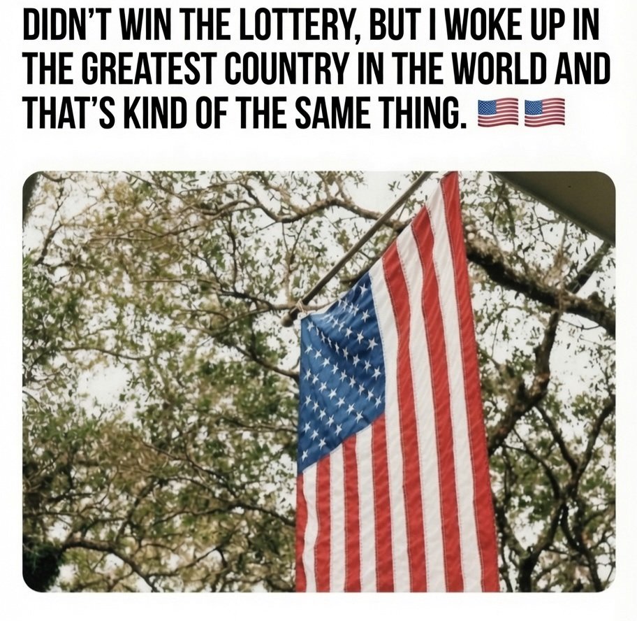 PlanetOfMemes's tweet photo. Damn right! 🇺🇸 https://t.co/5IOCdCNz3I