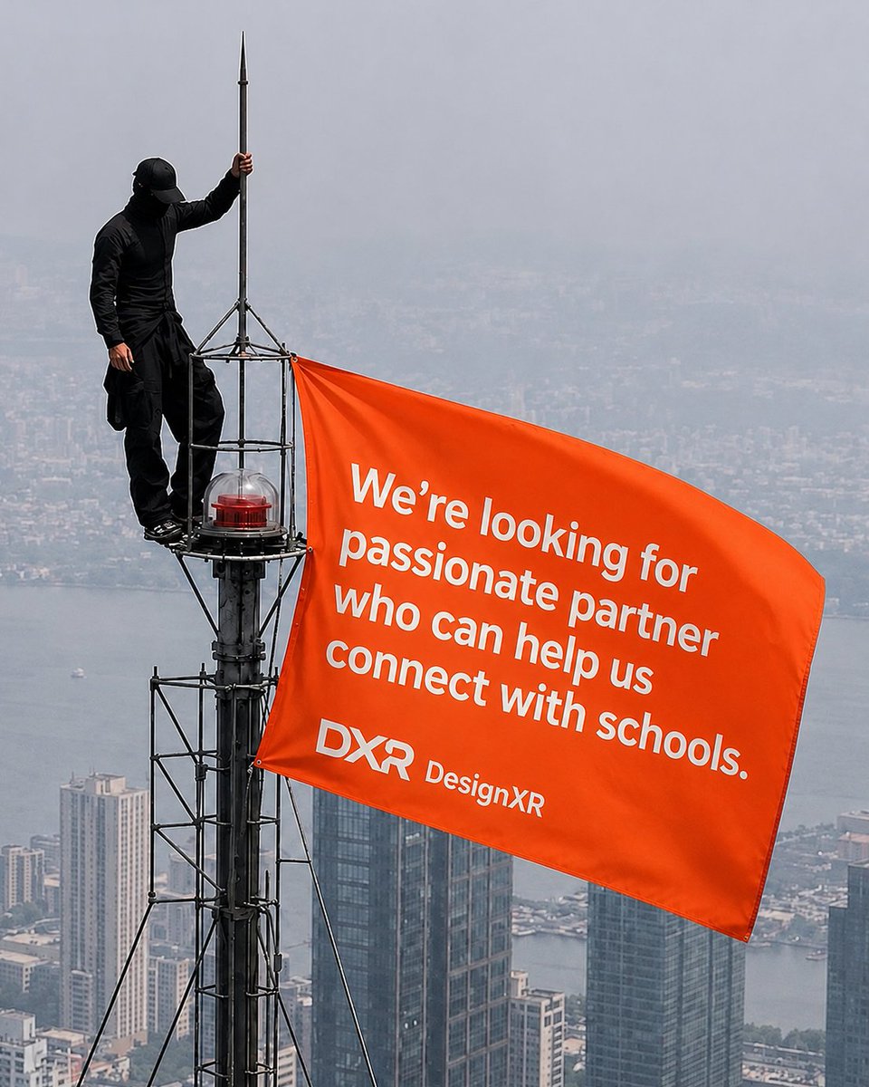 iTSikhwal's tweet photo. 🚀 We're Looking for Sales &amp; School Outreach Partners!

We're expanding the reach of DesignXR, our flagship immersive VR learning platform, and we're looking for passionate partners who can help us connect with schools.

📩 Interested in partnering with us? 

#DesignXR #VRLab https://t.co/8t5mMrqrGl