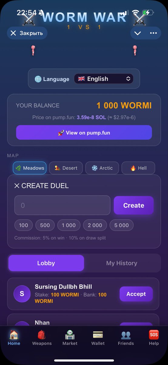 wormiwar's tweet photo. 🚀 We are launching Stage 1 of the Wormi token airdrop! 

To get your $WORMI tokens:
1.  Go to our TG bot @WormWar_bot 🤖
2.  Grab your referral link 🔗
3.  Invite a friend 👥
For every friend you invite, you get $WORMI tokens 🪙

You can either:
💰 Sell them on https://t.co/wiakjv9Wji 
⚔️ Or earn even MORE $WORMI by winning duels

Hurry up while the giveaway is live! ⏰
https://t.co/e9aNwDh4b9