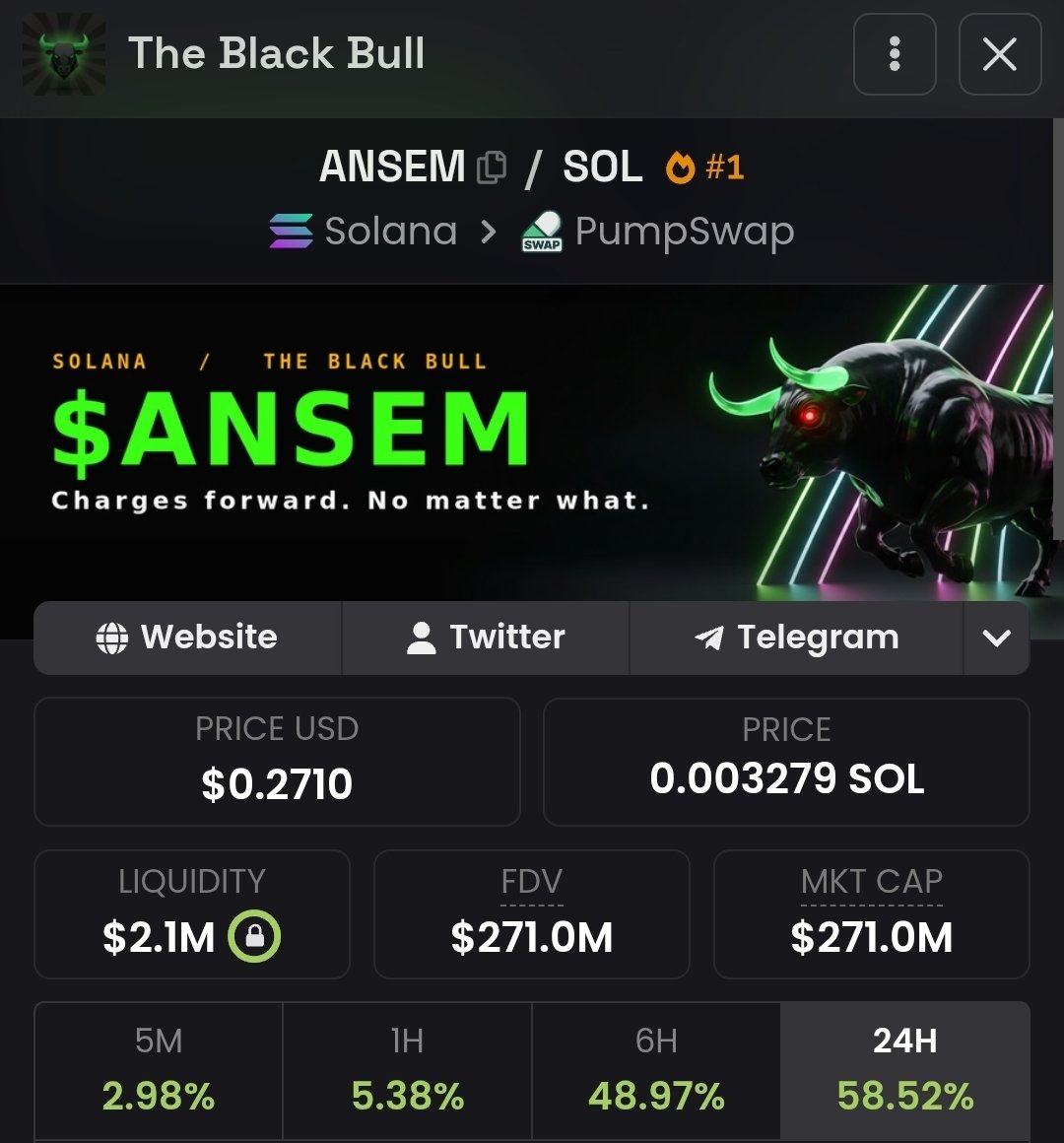 EngineerAdam123's tweet photo. Ansem ya taɓo market cap ɗin $270 million...

Kuna ganin zai cika $1 billion kuwa? Zuwa yaushe? https://t.co/6RtXAhd9Nv