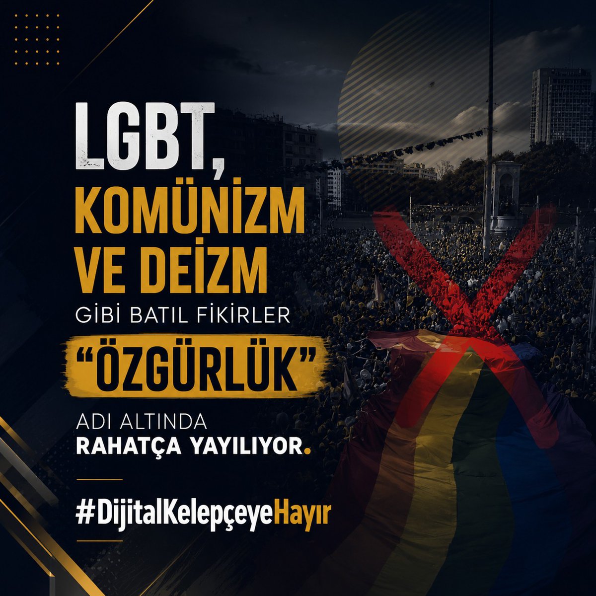 MusaUmac's tweet photo. Mediniyetiniz batsın özgürlüğünüz batsın #DijitalKelepçeyeHayır https://t.co/sVRpZj9HCN