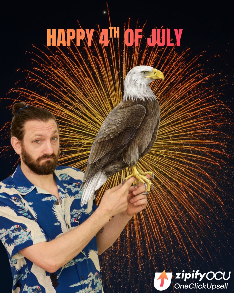 zipifyapps's tweet photo. In 1776, our founding fathers picked up a pen and declared independence, built on the principles of life, liberty, and the pursuit of happiness. 

In 2016, Ezra Firestone picked up a laptop and declared his own independence for Shopify merchants: margin, upsell revenue, and the pursuit of profit.

This year, America turns 250. This year, OneClickUpsell turns 10. 

America wasn't founded just for the founding fathers, it was founded for everyone who'd come next. 

OCU wasn't built just for Ezra, it was built so every Shopify merchant could profit too. Ten years later, the original upsell app is still writing Shopify history:

✅ Over $1 billion in upsell revenue for our users
✅ Better funnel coverage than any competitor
✅ The most advanced AI features on the market

But we're not just celebrating the app, we're celebrating the merchants who grew with it. Thank you to everyone who's been with us for the last decade. 

This 4th of July, while America celebrates 250 years of independence, give your store its own independence from shrinking margins, low AOV, and lost revenue.

👉 Try OCU free for 30 days https://t.co/WRRQWyXmoc

#aov #upsell #business #ecommerce #shopify #independence #4thofjuly