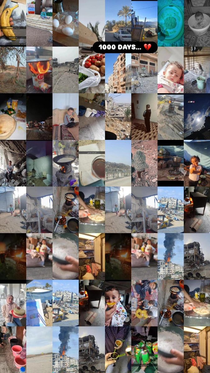 aya_albattsh's tweet photo. Every photo carries a story, and every story carries a wound. While the rest of the world was making beautiful memories, ours were filled with hunger, pain, injustice, and loss.
These photos are not just memories—they are proof of everything we have endured and continue to endure https://t.co/Vw9ibpVDIx