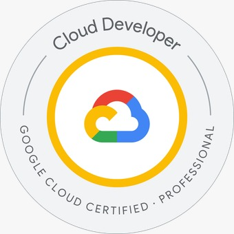 JustinDeveloper's tweet photo. Y hoy obtuve mi siguiente badge de #GCP
Thanks GOD.
#googlecloud #gcp #professional #WorldCupAction https://t.co/36dISzkyUf